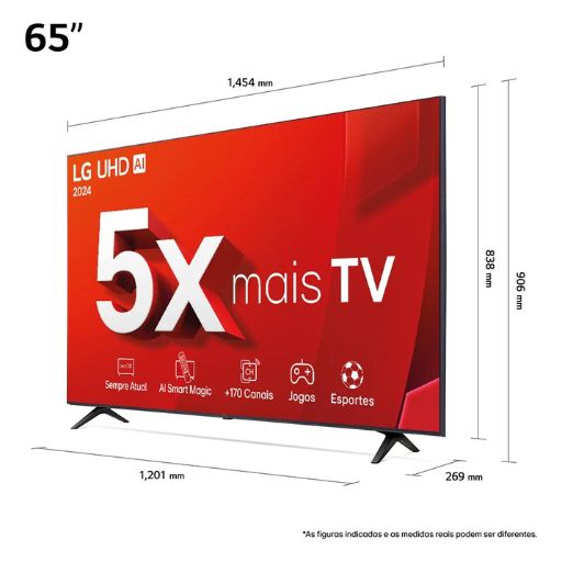 Melhor Smart TV 65 Polegadas em 2026: Guia de Compra e Review dos Modelos 8 O modelo básico da LG para 2026, focado em facilidade de uso com o controle Magic Remote.
