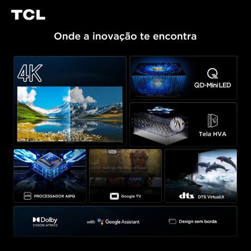 Guia Definitivo: As 10 Melhores smart TVs de 50 Polegadas Smart de 2026 – O Guia Completo para Filmes, Games e Tecnologia 2 A TCL C6KS é a "destruidora de flagships". Ela traz o Mini-LED para uma faixa de preço onde só encontrávamos LEDs simples.