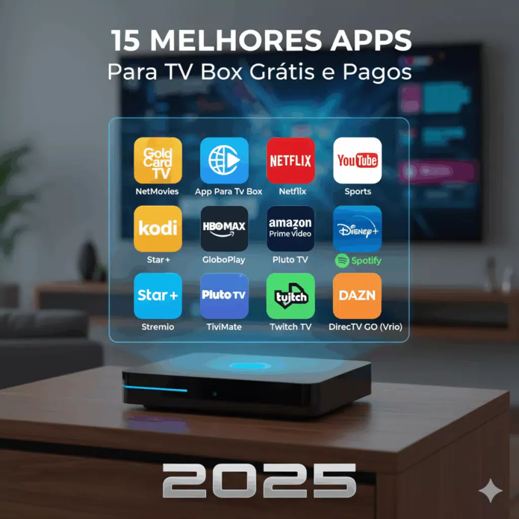15 Melhores Apps Para TV Box Grátis e Pagos 2025