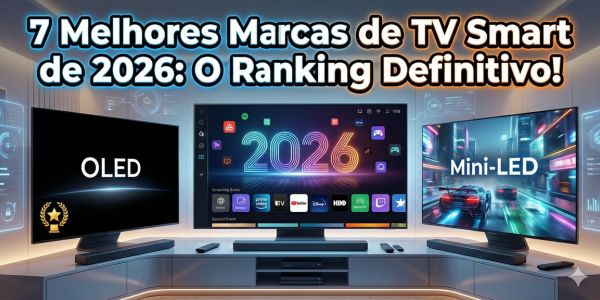 7 Melhores Marcas De TV Smart De 2026: O Ranking Definitivo!