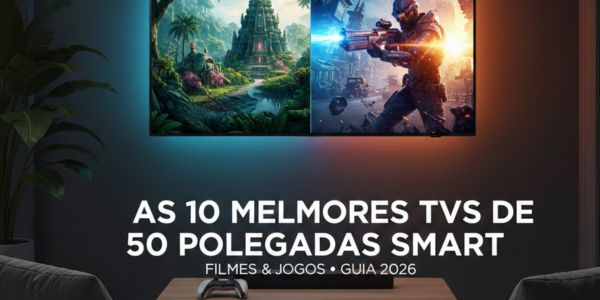 10 Melhores Smart TVs De 50 Polegadas Smart De 2026