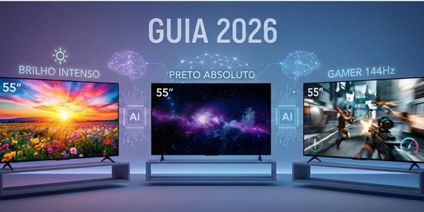 14 Melhores TVs De 55 Polegadas Em 2026: O Guia Definitivo