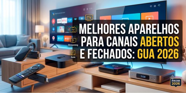 Melhores Aparelhos para Canais Abertos e Fechados Guia 2026